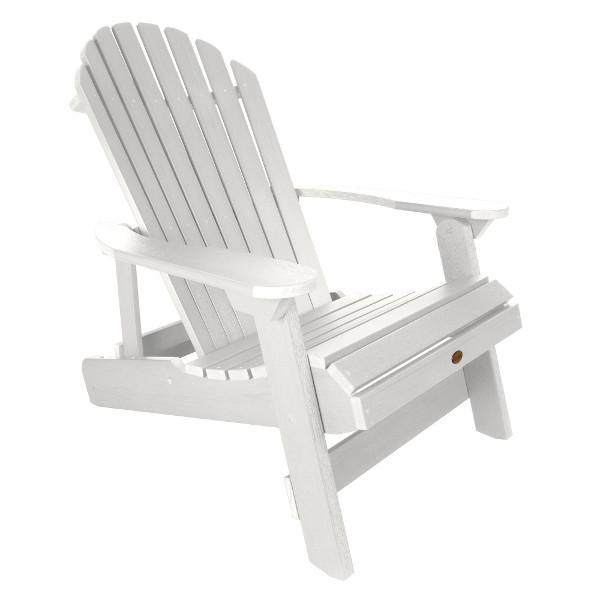 King Hamilton Folding & Reclining Adirondack Outdoor Chair - Patio, Lawn, Garden & Poolside Relaxation - Weather-Resistant Comfort for Backyard, Deck & Camping