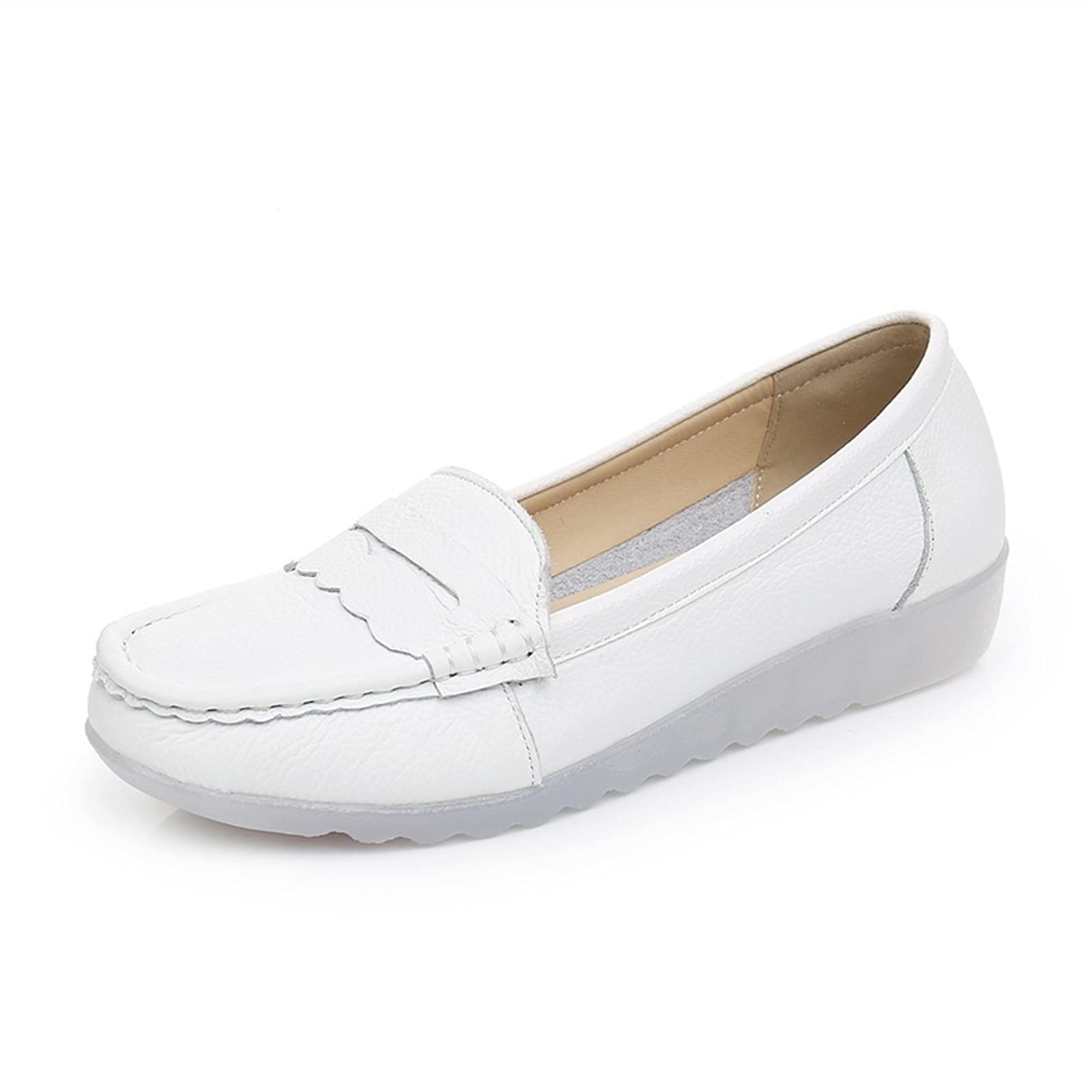 **Slip-On Nursing Shoes for Women - Comfortable Non-Slip Work Shoes with Soft Round Toe - Perfect for Nurses, Healthcare Workers & Long Shifts**    *(Use Scenes: Ideal for hospital shifts, clinic work, or long hours on your feet - provides comfort and safety for healthcare professionals.)*