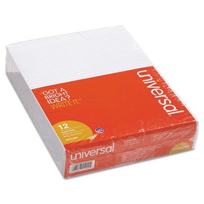 Premium Narrow Rule Glue Top Writing Pads - Letter Size (8.5
