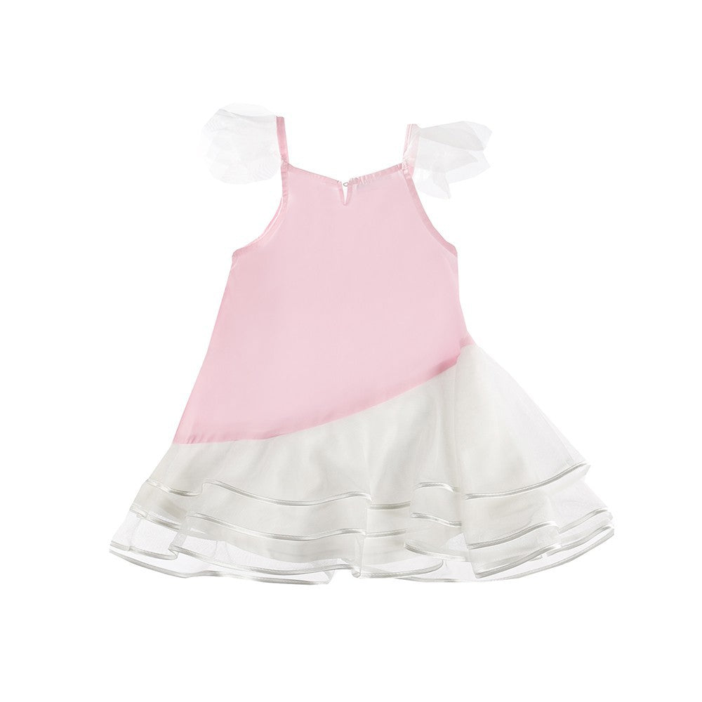 FUN & FUN Girls Duck Print Dress NDR3245 - Cute & Comfortable Summer Outfit for Playdates, Parties & Everyday Wear