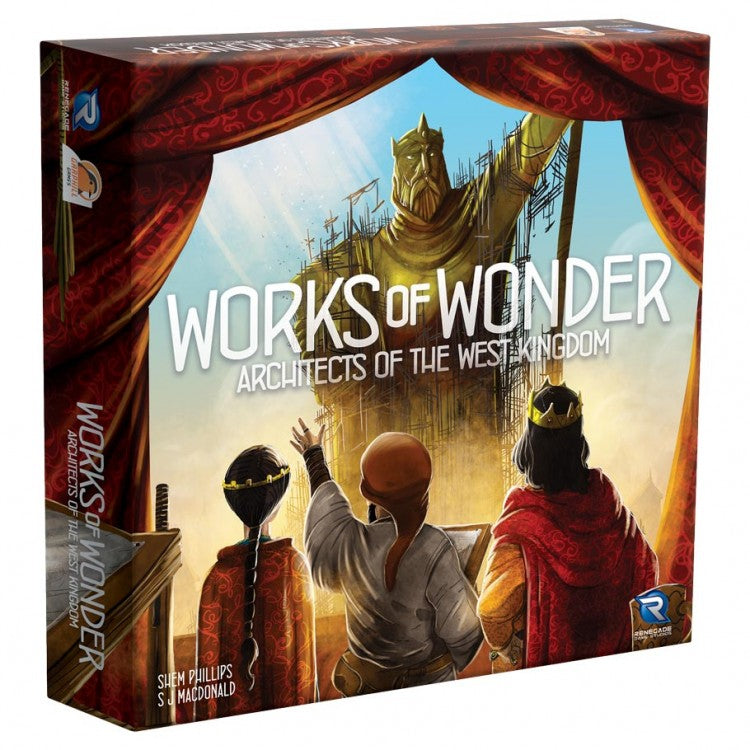 Architects of the West Kingdom Board Game - Works of Wonder Expansion | Strategy Tabletop Game for Adults & Teens | Perfect for Game Nights & Family Gatherings