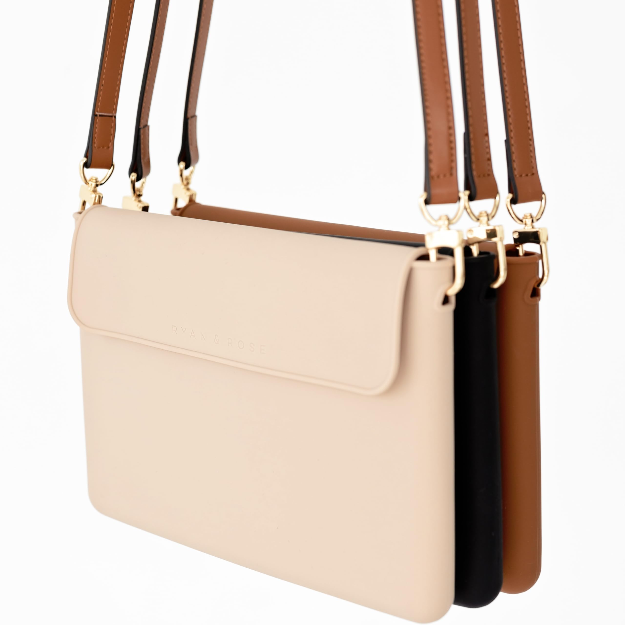 Ryan & Rose Women's Crossbody Bag - Stylish Sling Bag for Everyday Use, Fashionable Shoulder Purse - Perfect for Work, Travel & Shopping