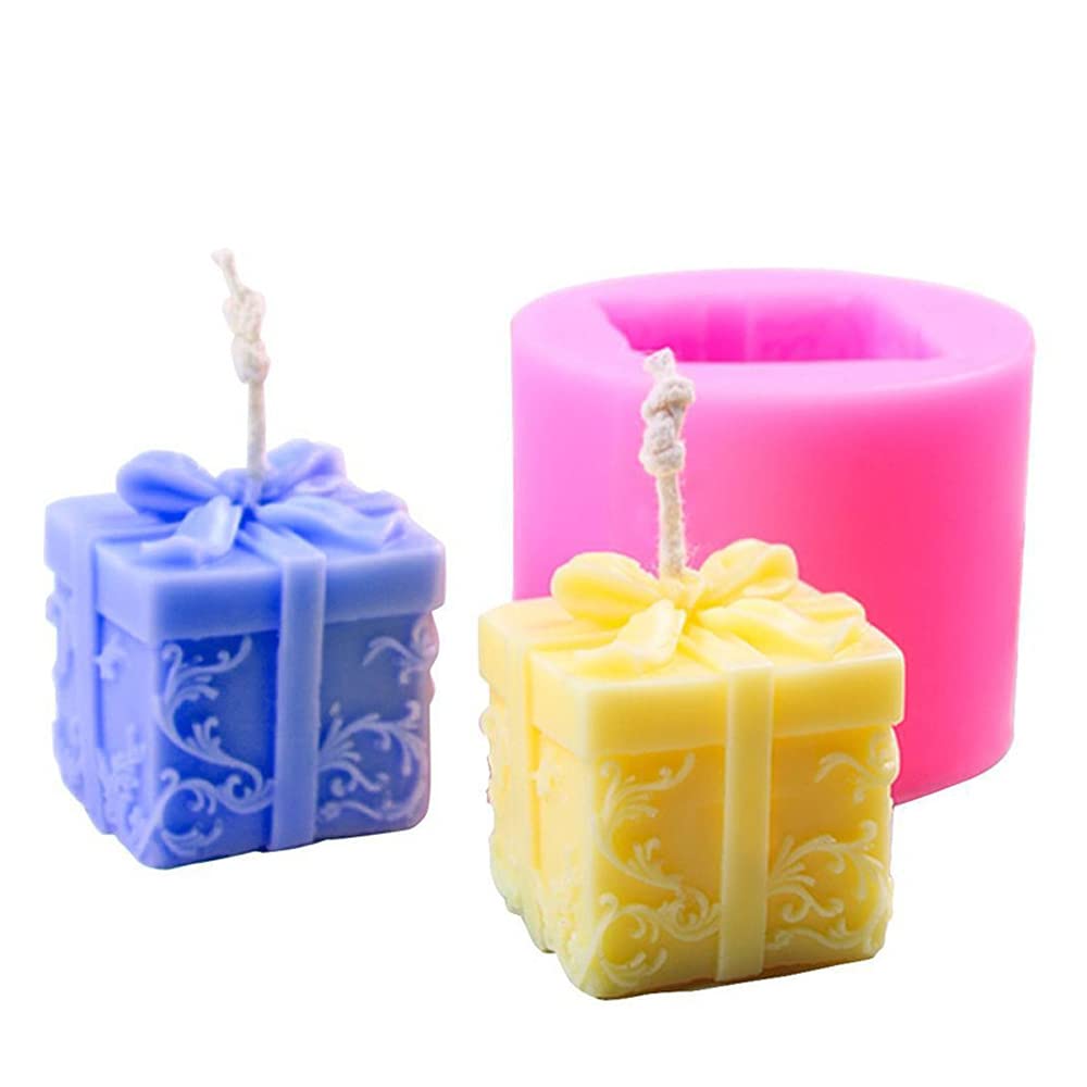 Christmas Silicone Mold Set - DIY Candle Making, Resin Pillar, Aromatherapy Wax, Soap & Clay Crafts Kit for Holiday Decorations, Gifts and Home Fragrance
