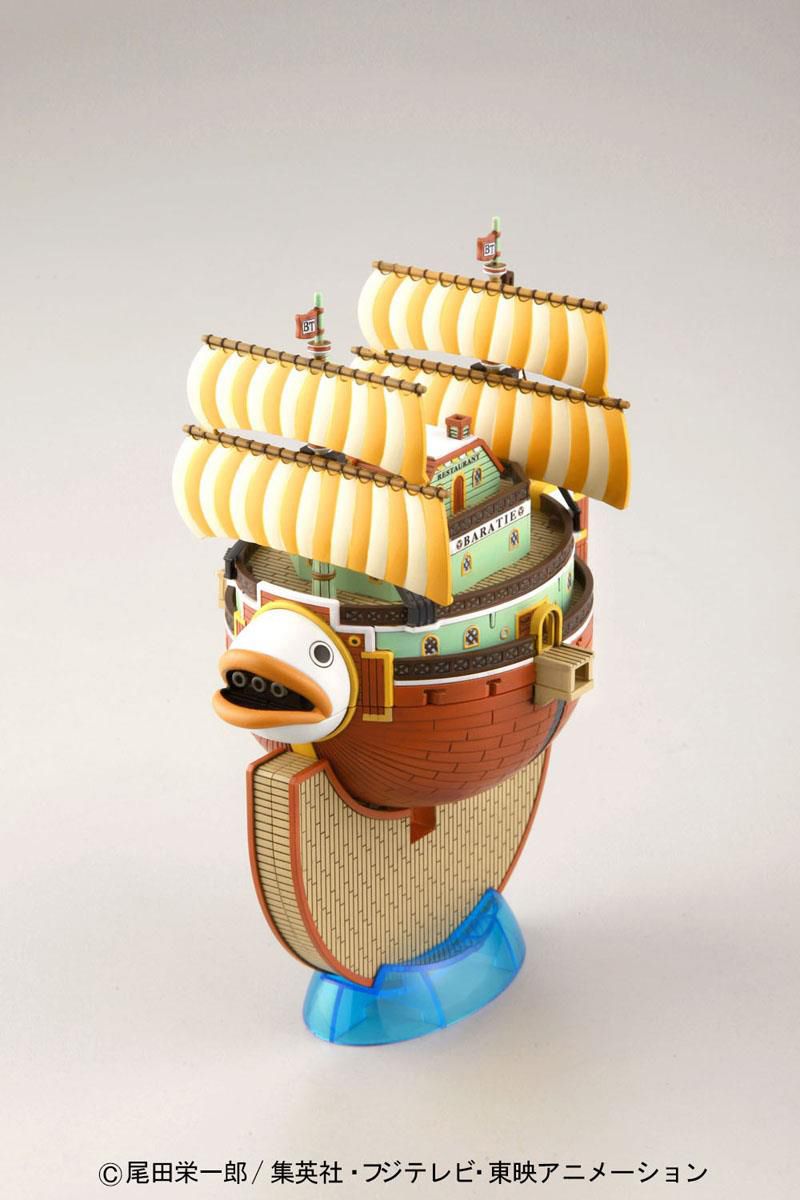 Bandai One Piece Grand Ship Collection #10 Baratie Model Kit - Anime Ship Building Set for Collectors & Display - Perfect for Gifts, Decor, and Anime Enthusiasts