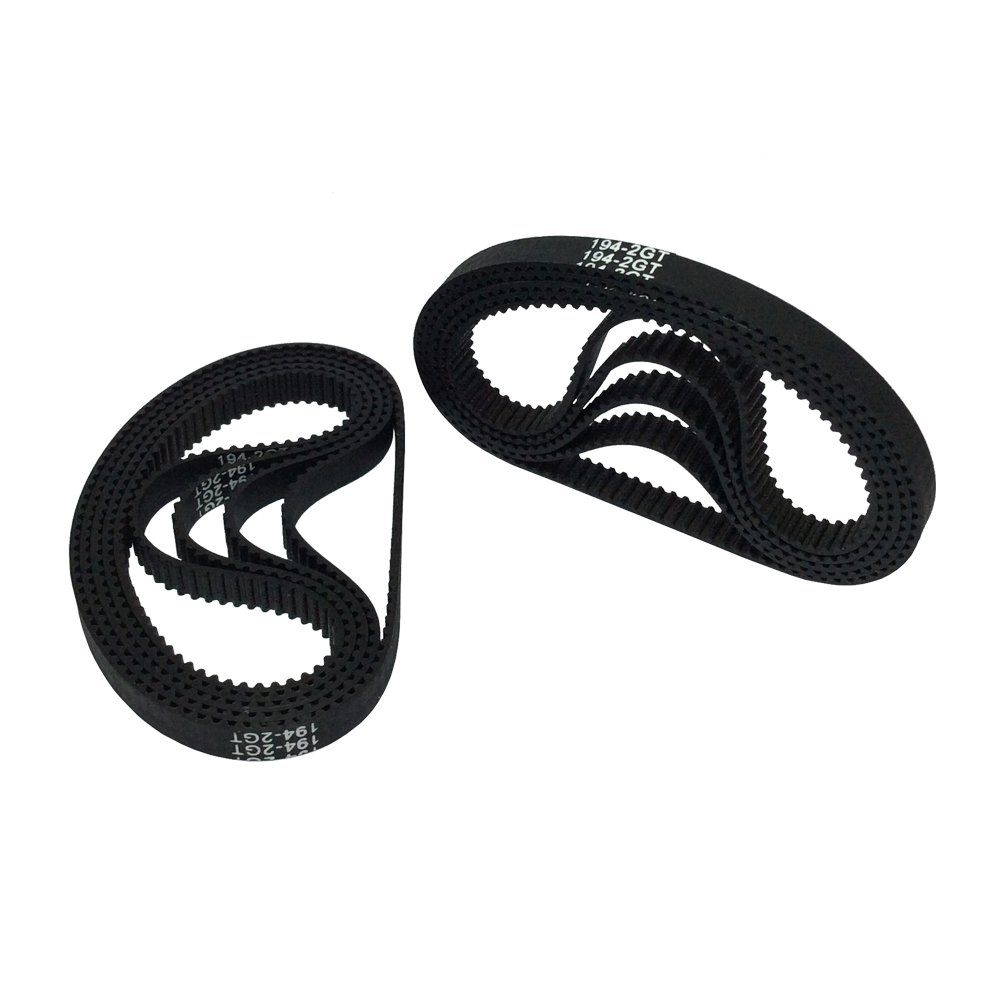 10Pcs/Pack 2GT Timing Belt 194mm Length 6mm Width 97 Teeth Closed-Loop for 3D Printer Parts - Perfect for RepRap, Prusa, and DIY 3D Printer Repairs