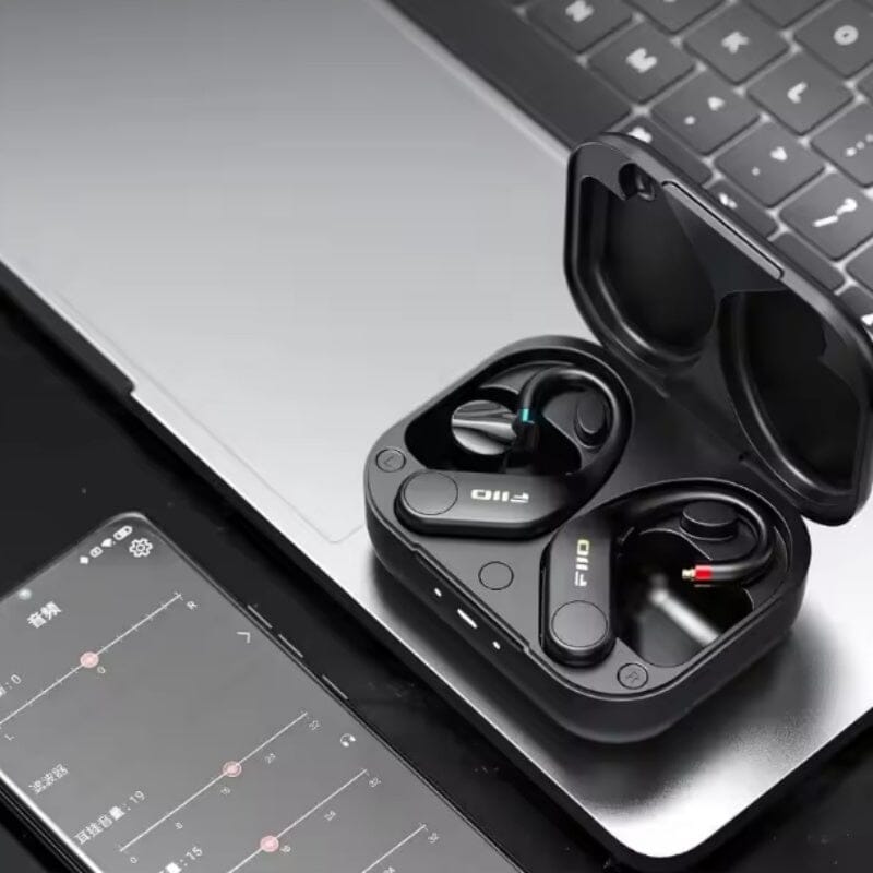 FiiO UTWS5 True Wireless Bluetooth Earbuds Hook Amplifier with High-Resolution Audio - Perfect for Gym, Running, Travel & Commuting