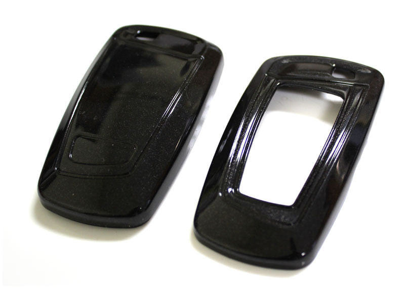 Premium Glossy Black Smart Key Fob Shell Replacement for BMW 1/2/3/4/5/6/7/X3 Series - Exact Fit, Durable Protection (Perfect for Daily Use, Car Key Upgrade & Enhanced Style)