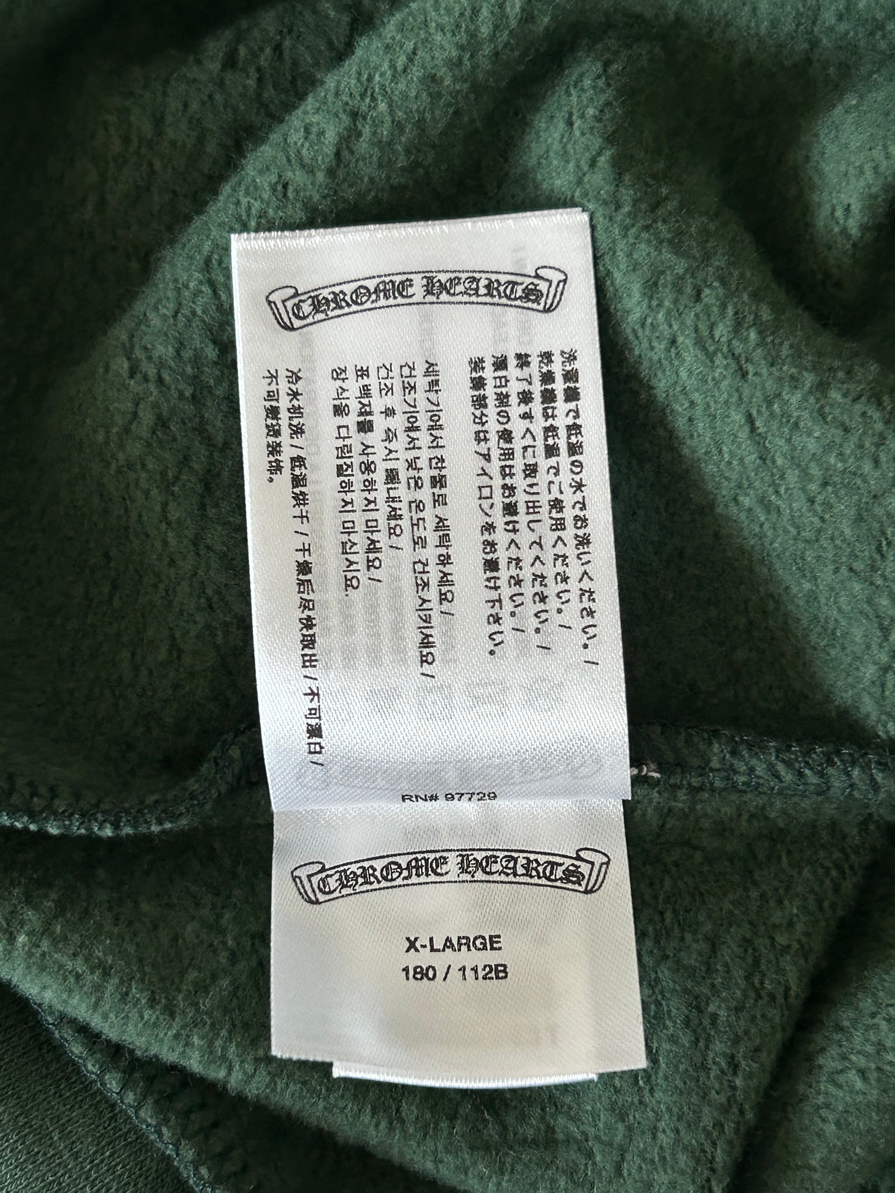 Chrome Hearts Green & Yellow T-Bar Logo Hoodie for Men & Women | Streetwear Fashion | Perfect for Casual Wear & Urban Outfits