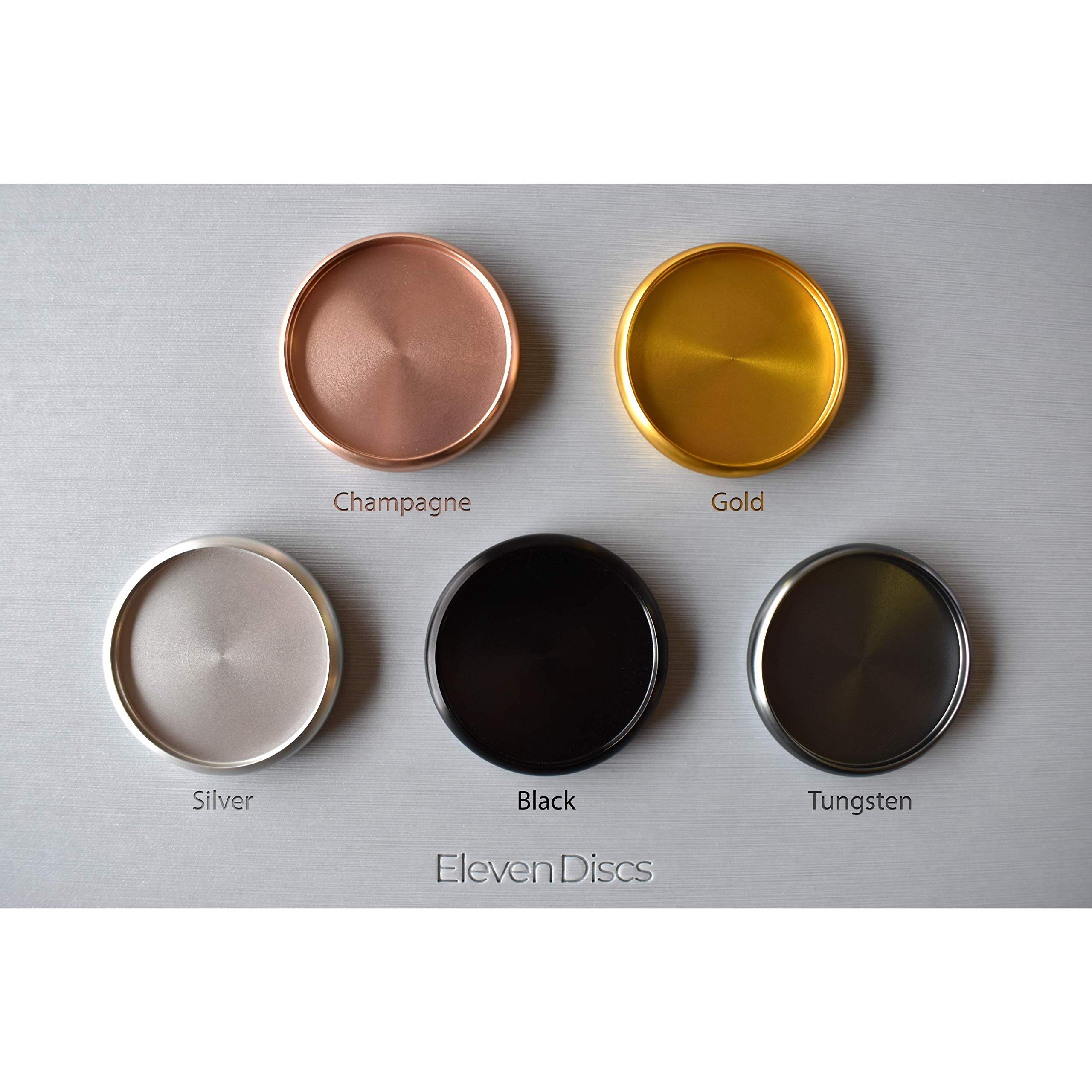 1½-Inch Gold Aluminum Discs for Discbound Notebooks - Set of 11 | Perfect for Custom Journals, Planners, and DIY Notebook Organization