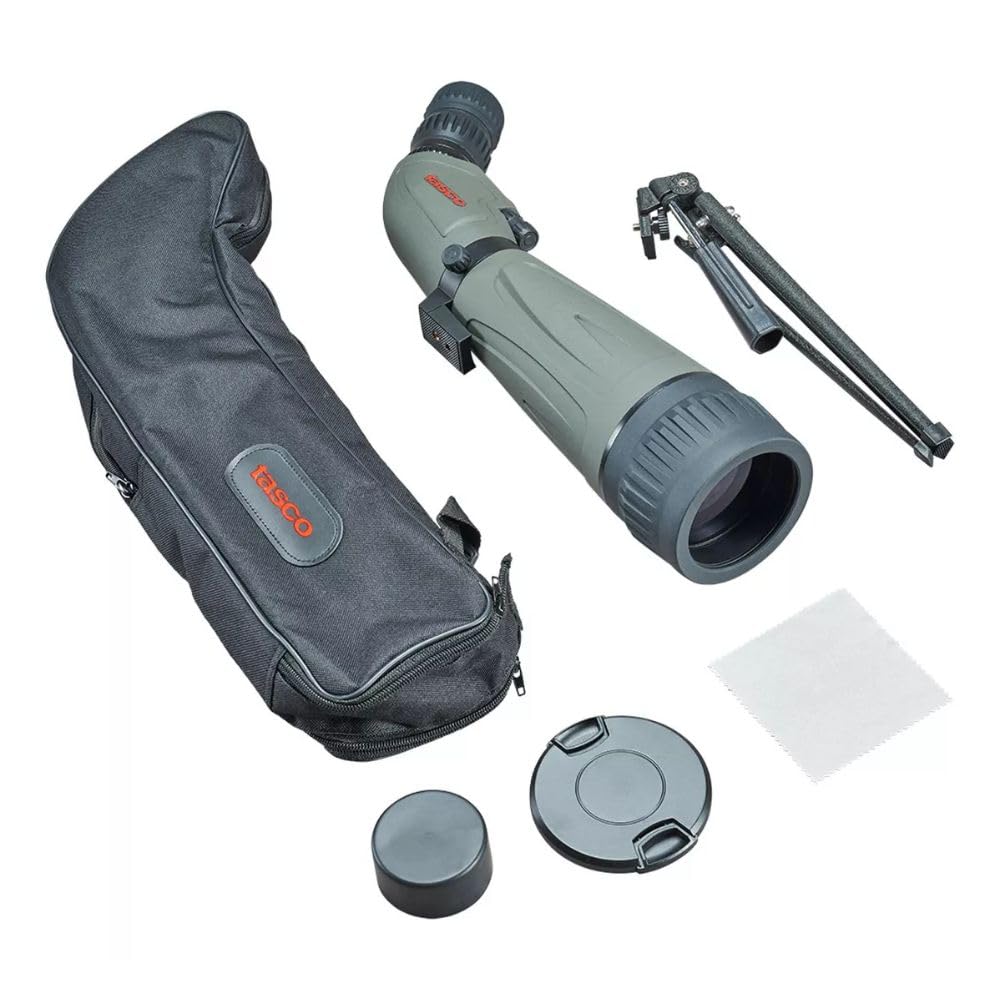 Tasco TS20608045 Green Adjustable Gear Bipod & Tripod Accessories for Hunting, Shooting & Photography - One Size Fits All
