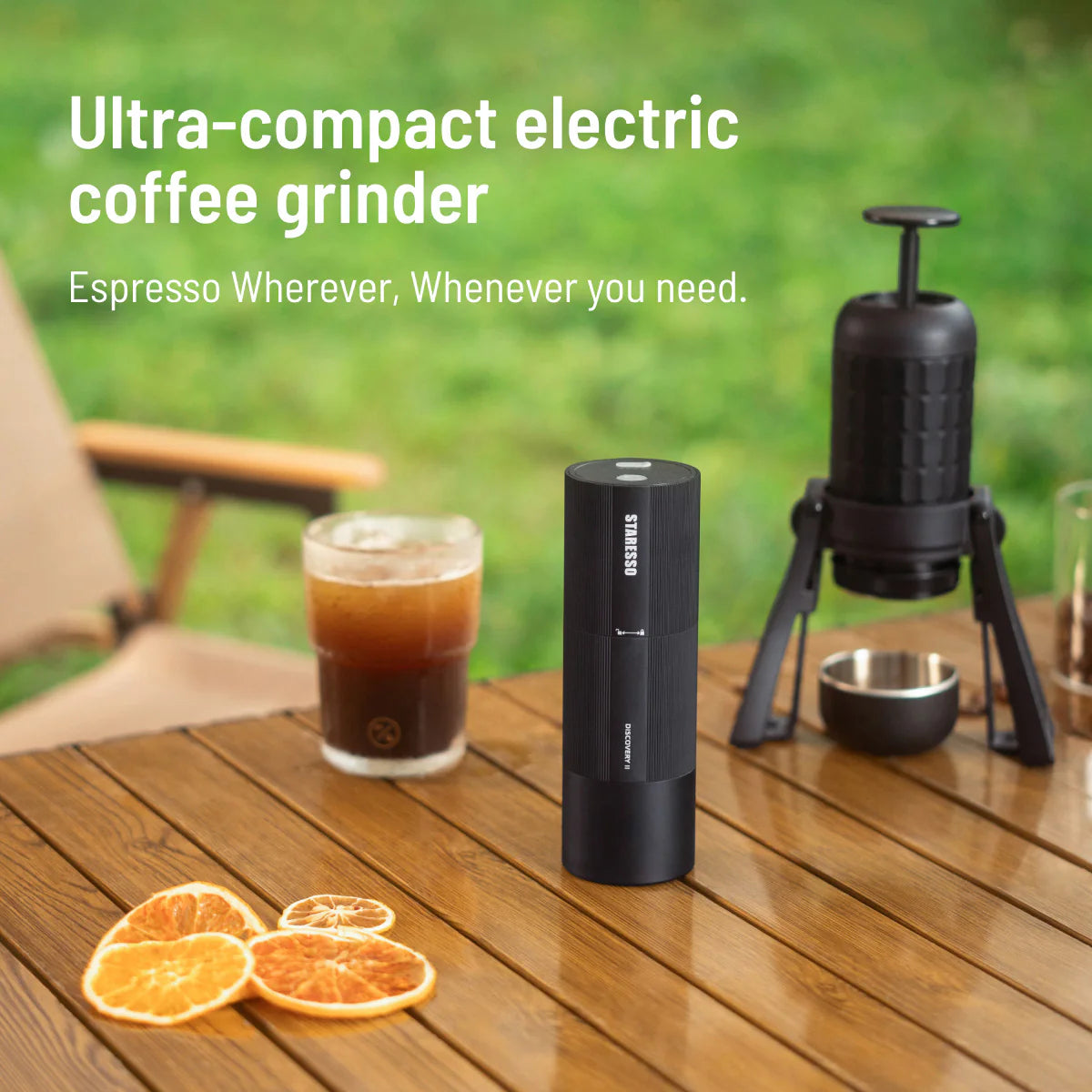 STARESSO SP300 PLUS Portable Espresso Maker - Handheld Manual Coffee Machine for Travel, Camping, Office & Home Use