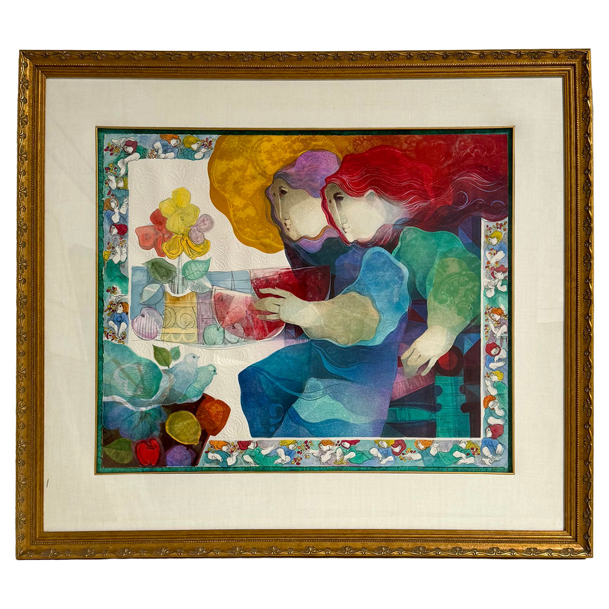 Estimant La Nature Signed and Numbered 84/200 - Limited Edition Art Print for Home & Office Decor | Perfect for Living Rooms, Bedrooms & Gifts