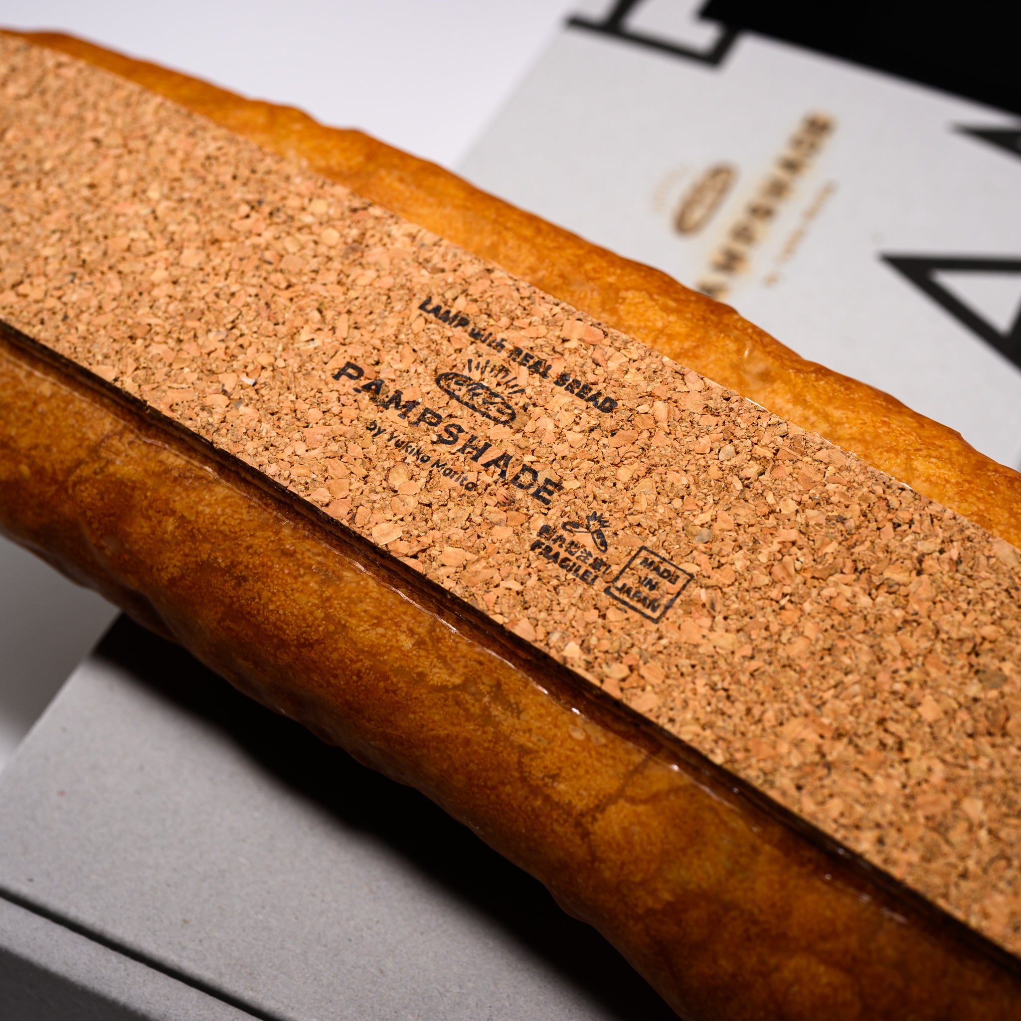 PAMPSHADE Real Bread Lamp - Batard Art Light by Yukiko Morita | Unique Home Decor for Living Room, Bedroom & Cafe Aesthetic
