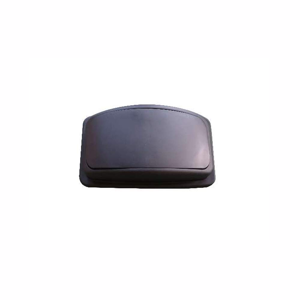 Restaurantware RW Clean 1 Swing Top Trash Bin Lid - Heavy Duty Black Plastic Replacement Lid Fits 23 Gallon Trash Can - Perfect for Commercial Kitchens, Offices & Home Use