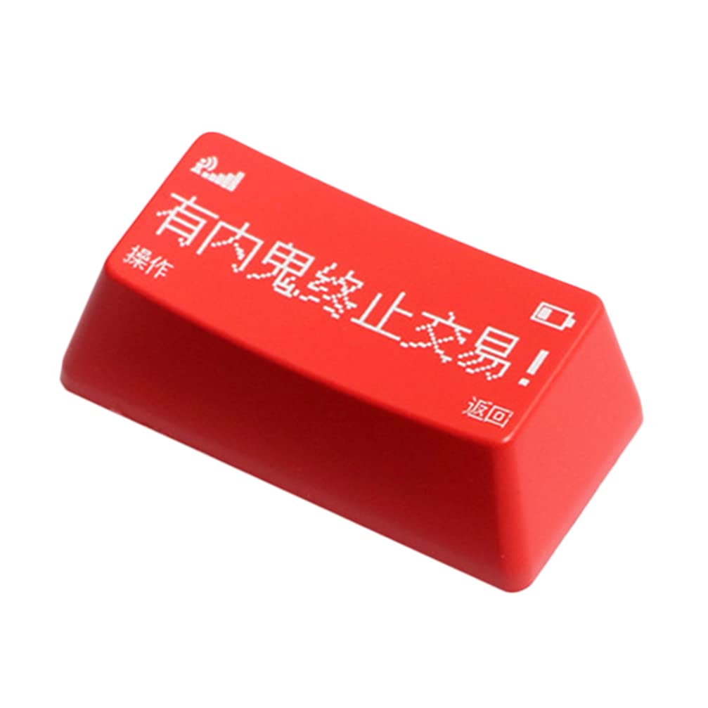 OSALADI Shine Through Keycap - Mechanical Keyboard Replacement Backspace Keycap for Gaming & Typing - Compatible with Cherry MX Switches & RGB Backlit Keyboards - Perfect for Gamers, Programmers & Office Work