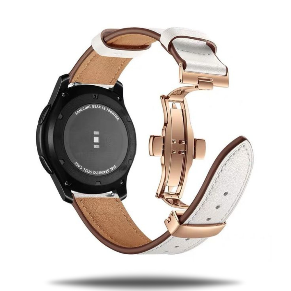 Premium Genuine Leather Watch Bands for Huawei Smartwatch - Replacement Straps for Huawei Watch GT 2/GT 3/GT 4 - Comfortable & Durable - Perfect for Work, Gym & Everyday Wear