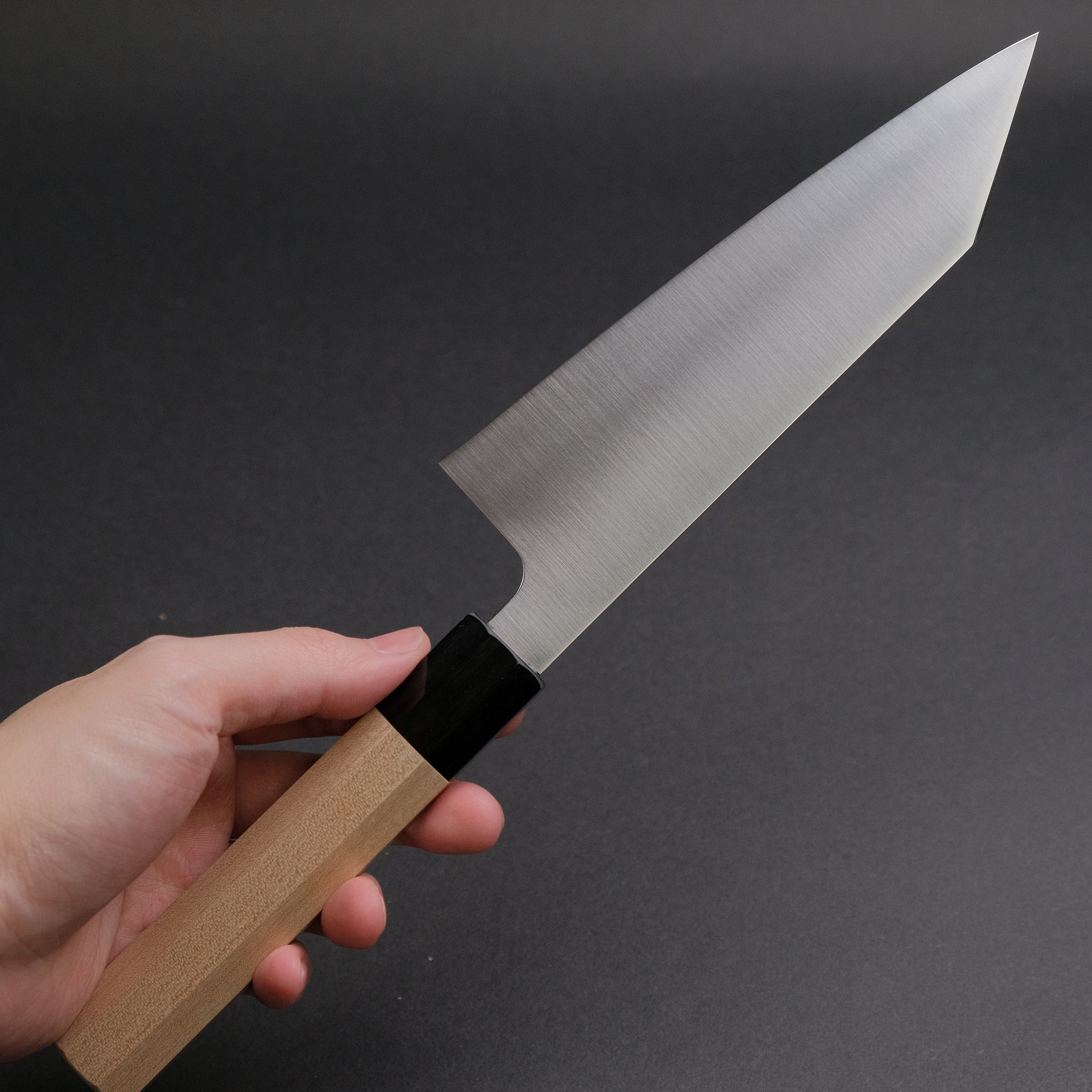 Premium Hitohira FJ VG-10 Bunka Knife 180mm - Japanese Wa Handle with Taihei Ho Wood - Perfect for Sushi, Vegetables & Precision Cutting