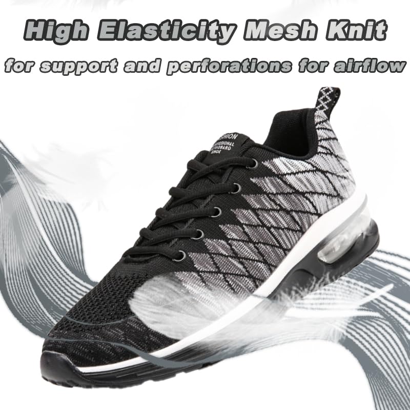 Men's Lightweight Breathable Running Shoes - Athletic Sneakers for Gym, Jogging, Tennis & Casual Walking | Comfortable Air Cushion Sports Shoes for Men's Fitness & Daily Wear