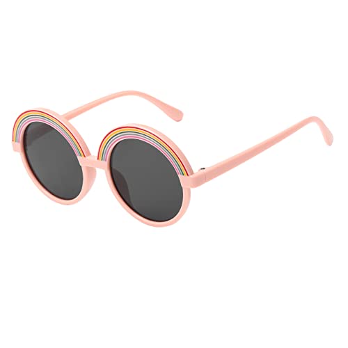 Round Kids Sunglasses for Boys & Girls - UV Protection Polarized Lenses for Outdoor Photography, Parties & Summer Activities - Cute Fashion Accessories for Children