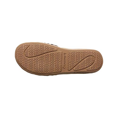 BEARPAW Women's Cedar Slide Sandals - Comfortable & Lightweight Casual Shoes for Women | Multiple Color Options | Perfect for Beach, Poolside & Summer Outfits
