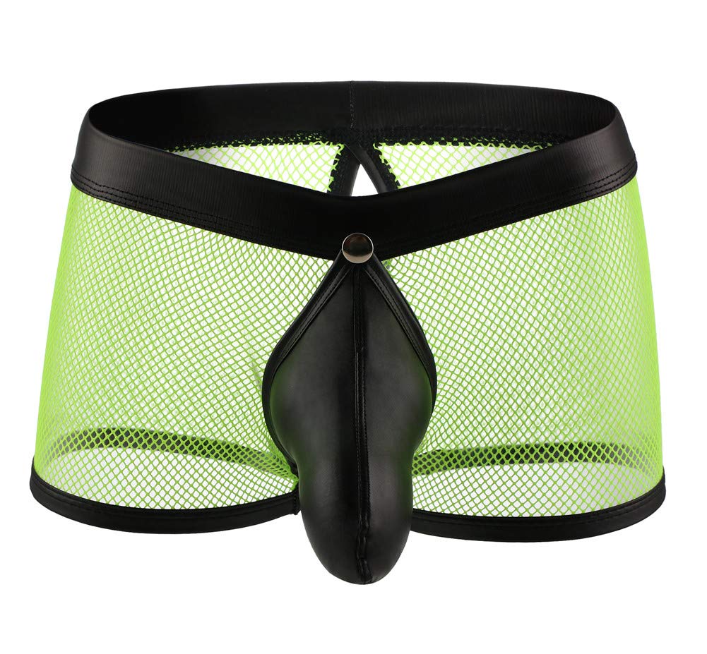 Men's Silky Lace Bikini Briefs - Sissy Pouch Panties for Crossdressing & Sensual Wear - Soft Comfortable Underwear for Everyday Use & Special Occasions