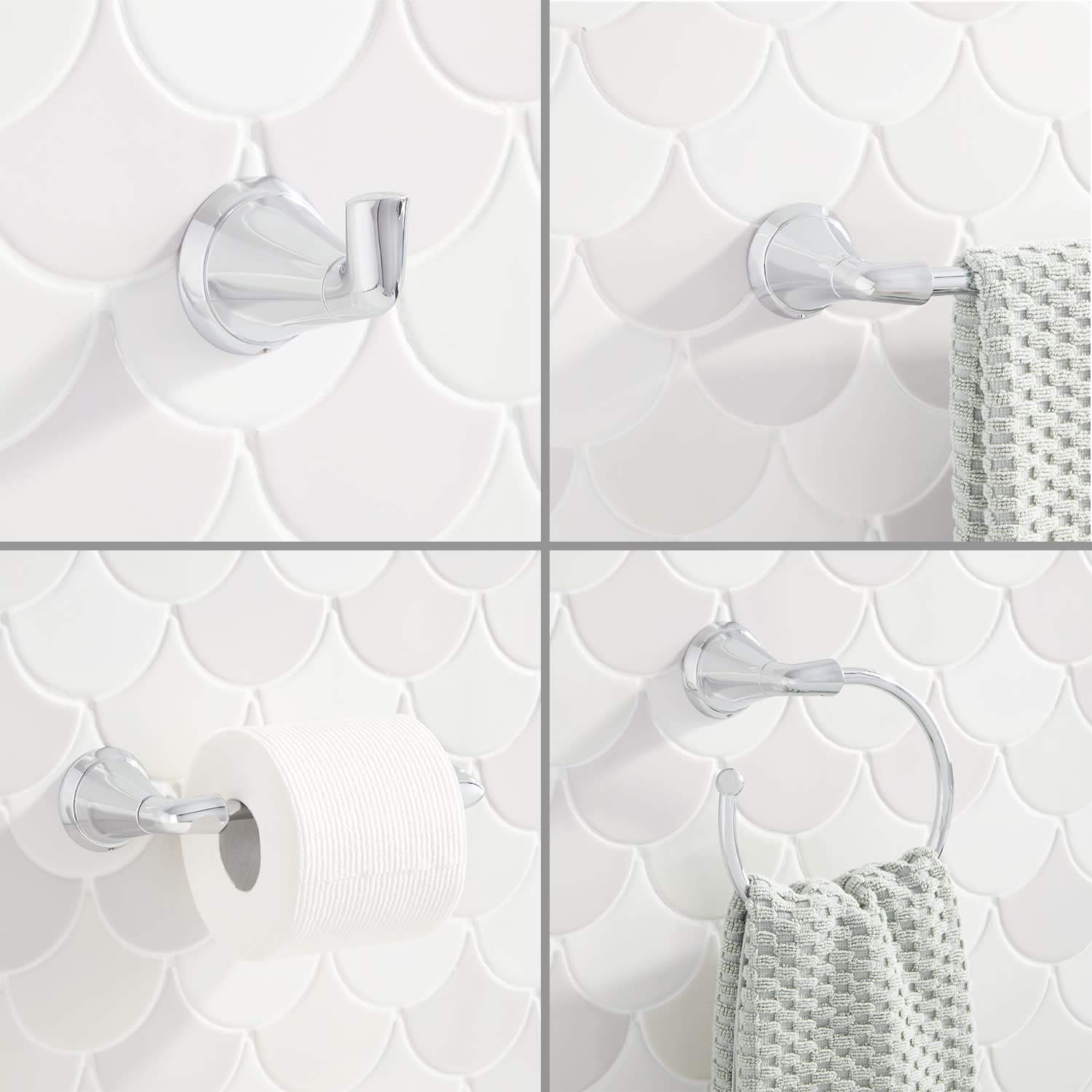 Signature Hardware 948216 Provincetown Bathroom Hardware Set - 24