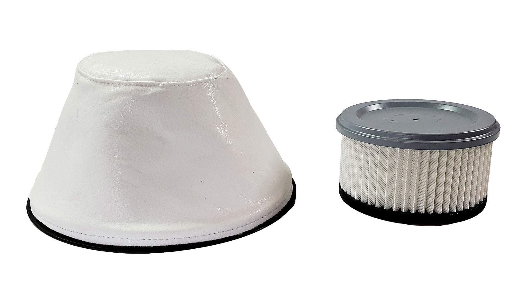 Pellethead Ash Vacuum Pro Replacement Filter Set - Compatible with 110V Corded Models - Includes Both HEPA & Pre-Filters - Ideal for Fireplace, Wood Stove & Pellet Grill Ash Cleanup