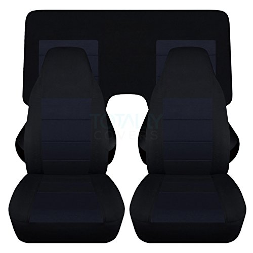 Black and Navy Blue