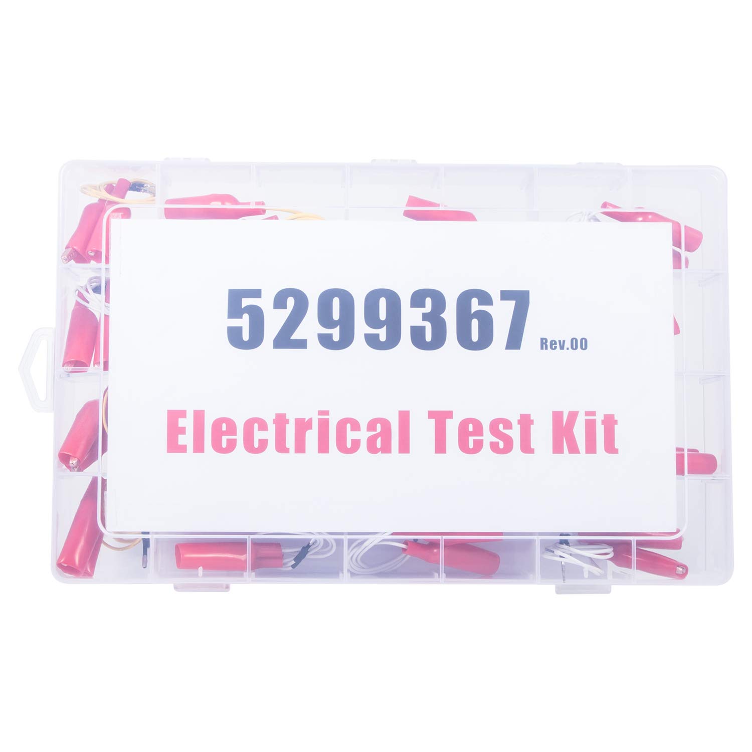 16-Piece Electrical Test Lead Kit with Terminals - Compatible with Cummins Circuit Connector (5299367) - Ideal for Automotive Diagnostics & Electrical Repairs