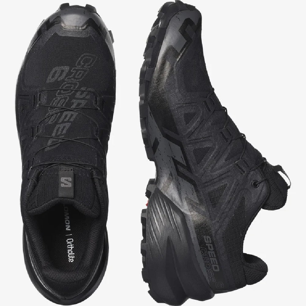 Salomon SpeedCross 6 GTX Trail Running Shoes for Men - Waterproof Hiking & Outdoor Adventure Footwear - Perfect for Mountain Trails, Muddy Terrain & All-Weather Conditions