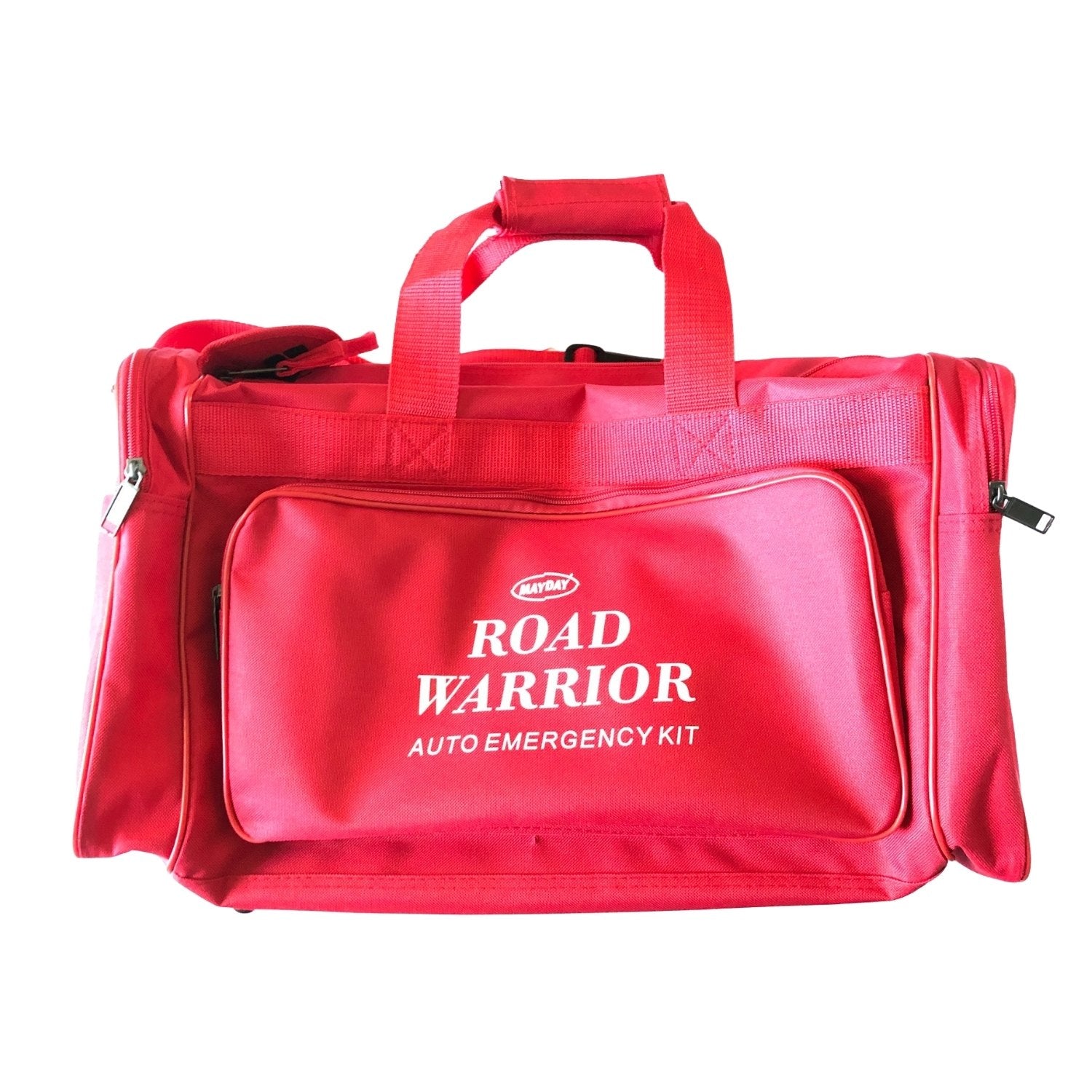 Premium Road Warrior Vehicle Emergency Kit - Essential Car Survival Gear for Road Trips & Emergencies - Perfect for Camping, Off-Roading & Long Distance Travel