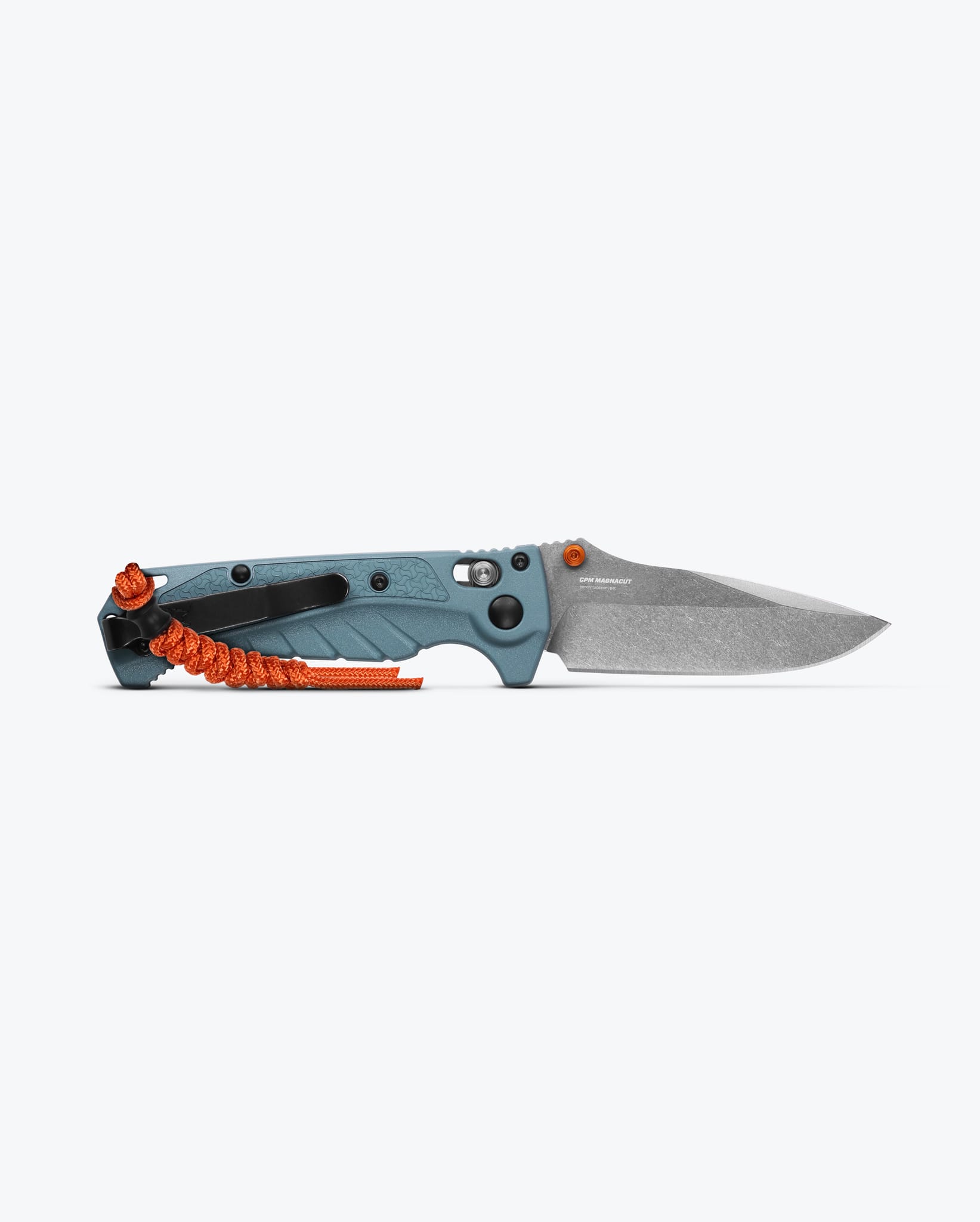 Mini Adira™ Folding Pocket Knife - Depth Blue Grivory® Handle with Drop Point Blade | EDC, Camping, Hiking & Outdoor Survival Tool