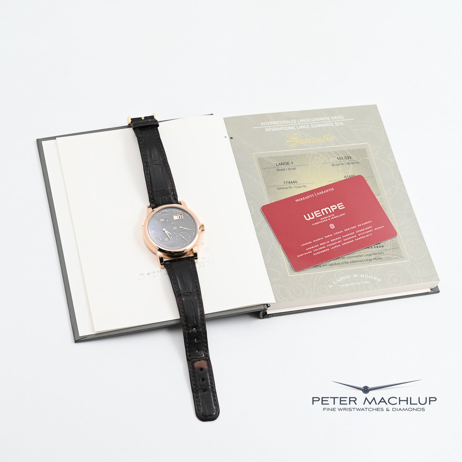 Luxury A. Lange & Söhne Lange 1 Watch - 2009 Model | Authentic German Timepiece for Men | Perfect for Business, Formal Events & Watch Collectors