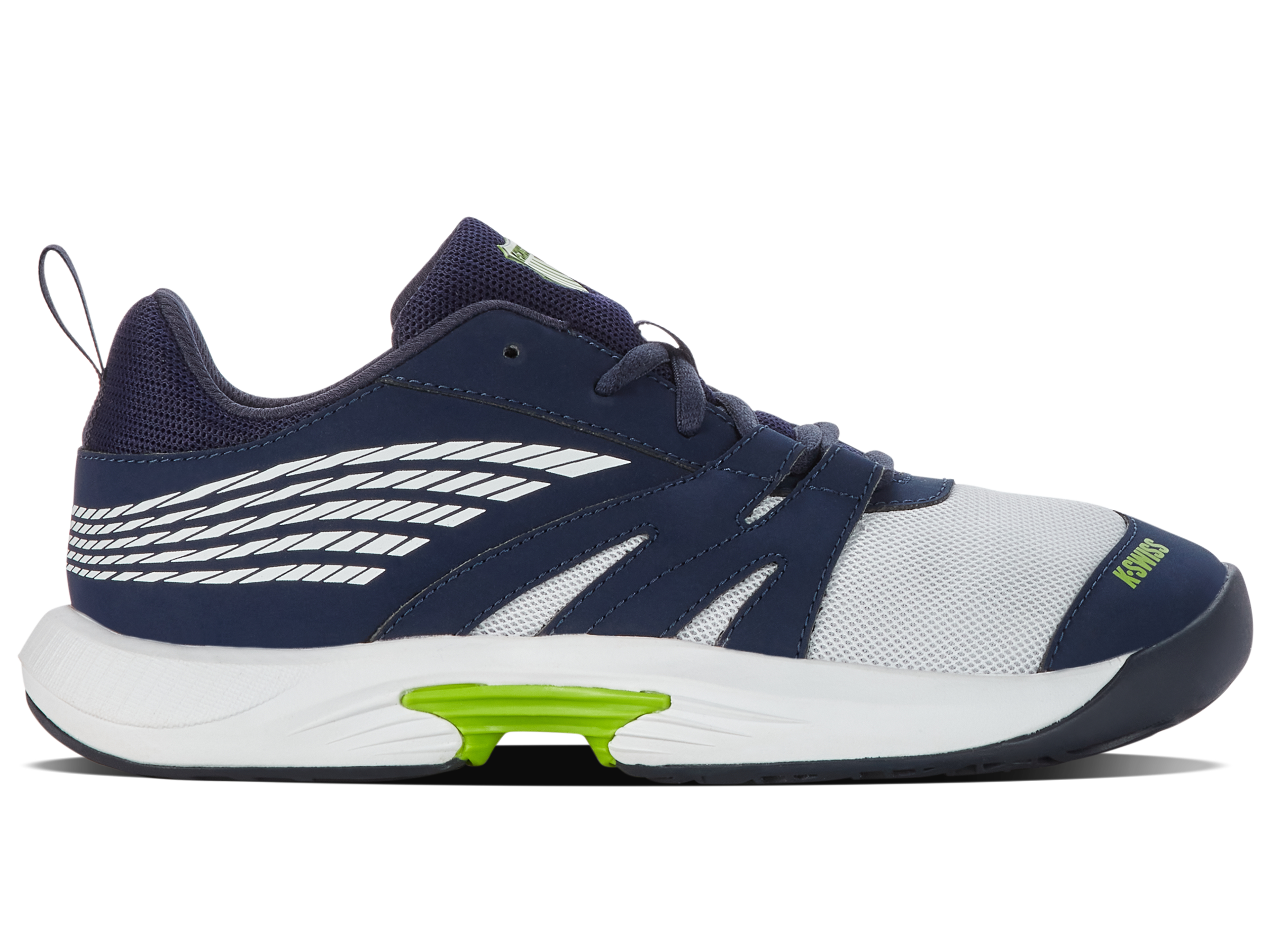 SPEEDTRAC Running Shoes 87392 967 M - White/Peacoat/Lime Green | Lightweight Athletic Sneakers for Men | Perfect for Jogging, Gym Workouts & Casual Wear