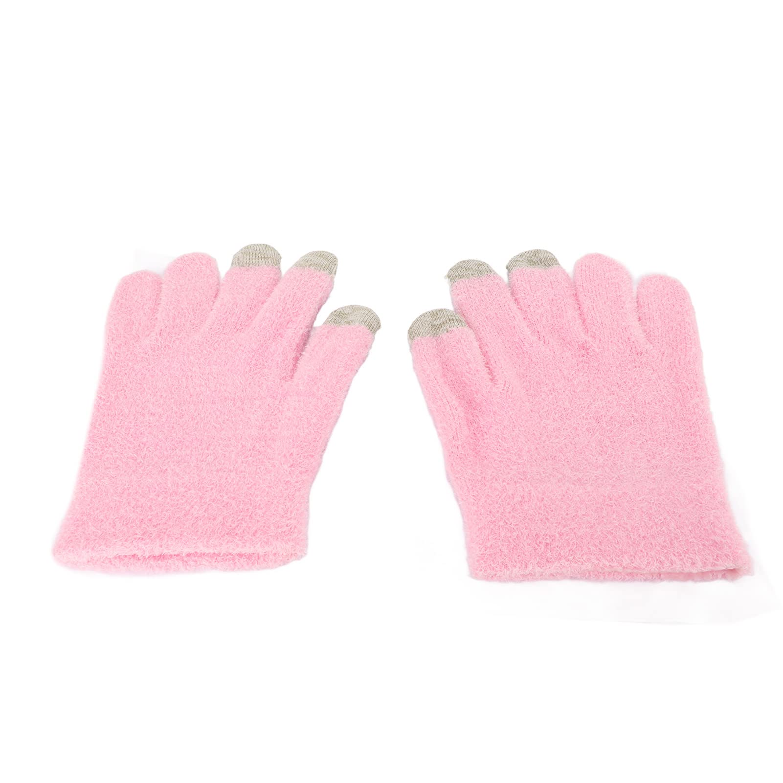 Gel Gloves for Hands - Lightweight Olive Oil Infused Moisturizing Gloves with Touch Screen Design | Stress Relief & Skin Repair | Perfect for Home Spa, Night Care & Dry Skin Treatment