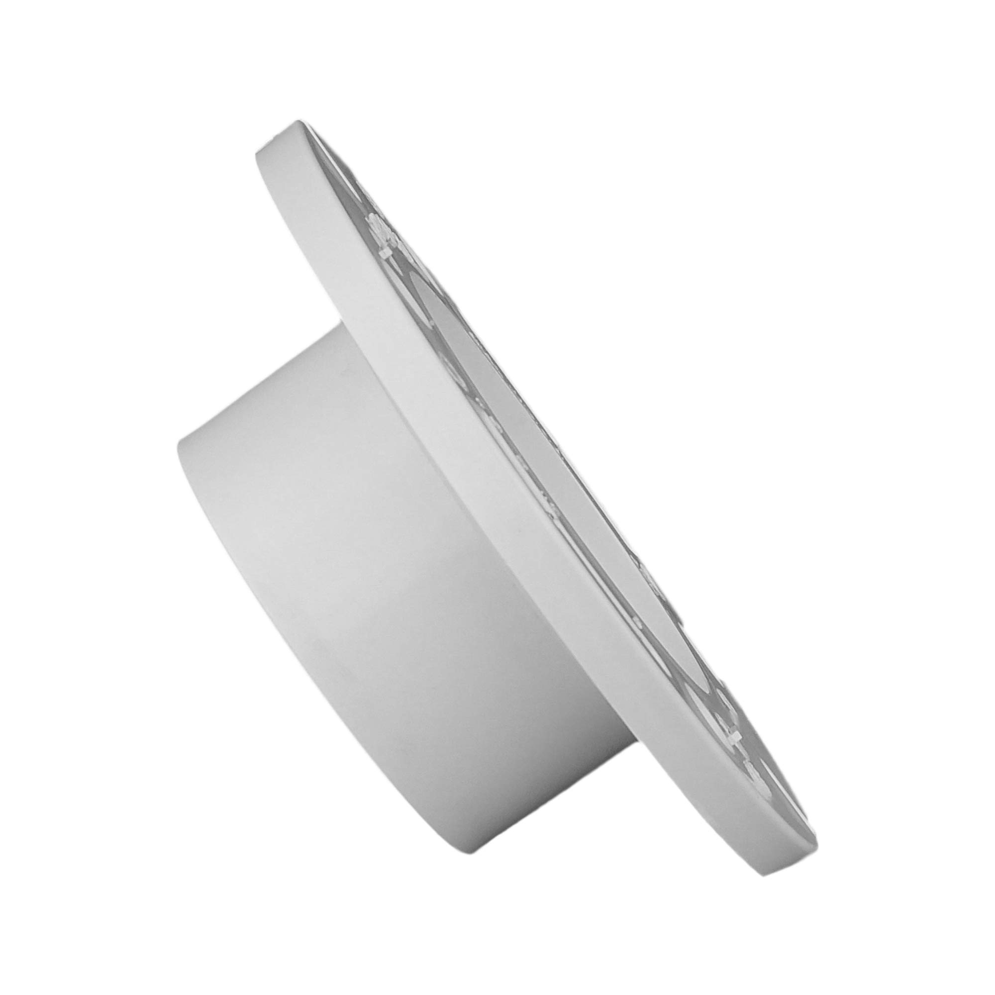 Charlotte Pipe 4x3 DWV Closet Flange HUB - PVC Drain Waste Vent Pipe Fitting for Toilet Installation - 25-Pack Box - Ideal for Residential & Commercial Plumbing Projects