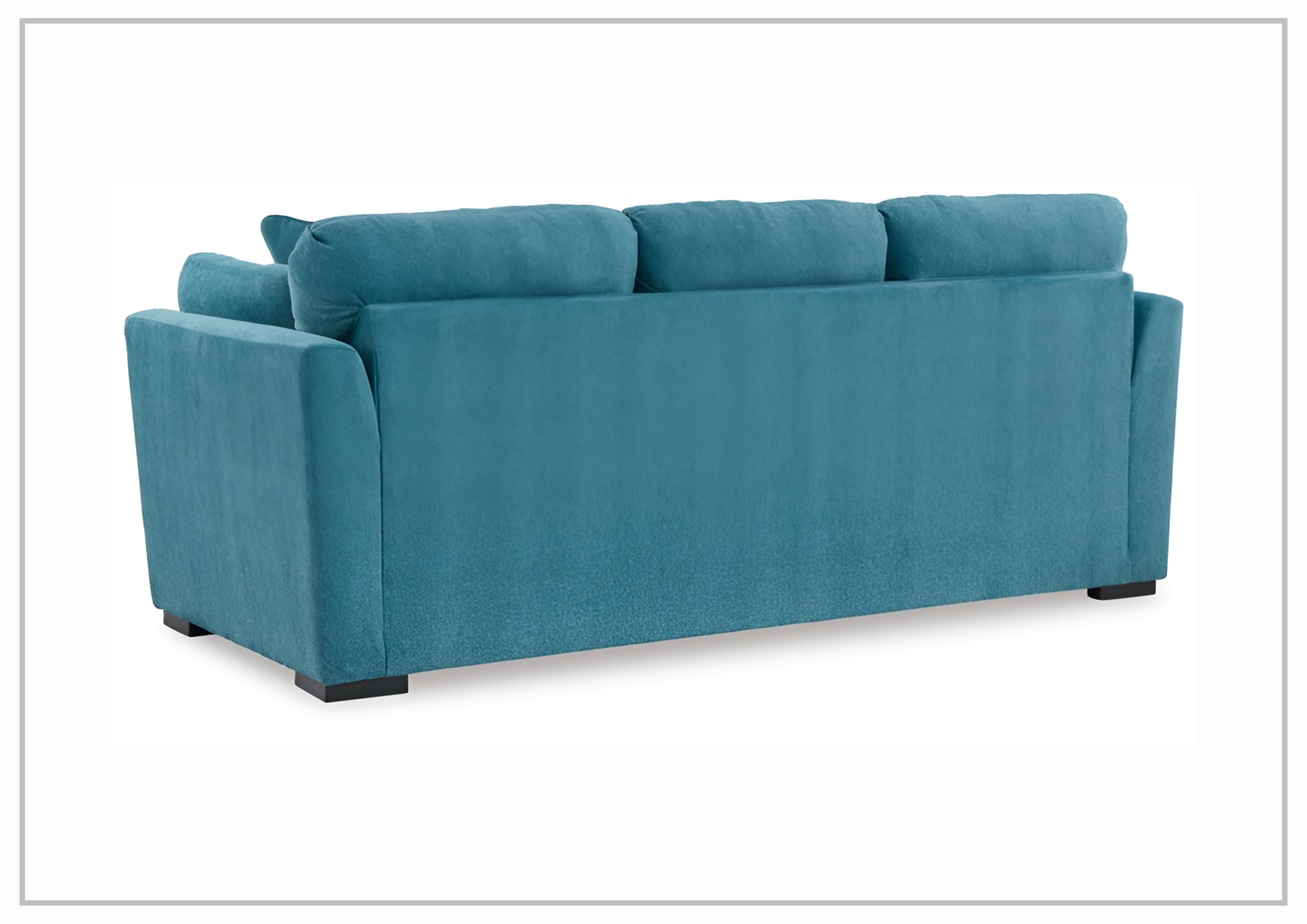 Gio Italia Valeria 3-Seater Fabric Queen Sleeper Sofa Bed - Convertible Comfortable Sectional Couch for Small Spaces, Living Room, Guest Room & Apartment