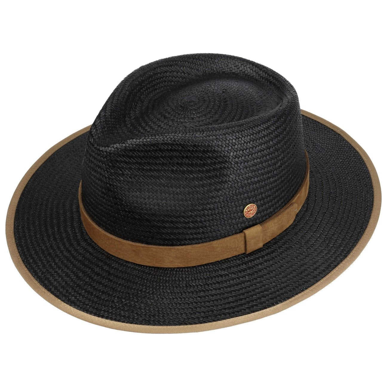 Authentic Fernando Panama Hat by Mayser - Handwoven Straw Sun Hat for Men & Women - Perfect for Beach, Summer Vacations & Outdoor Adventures