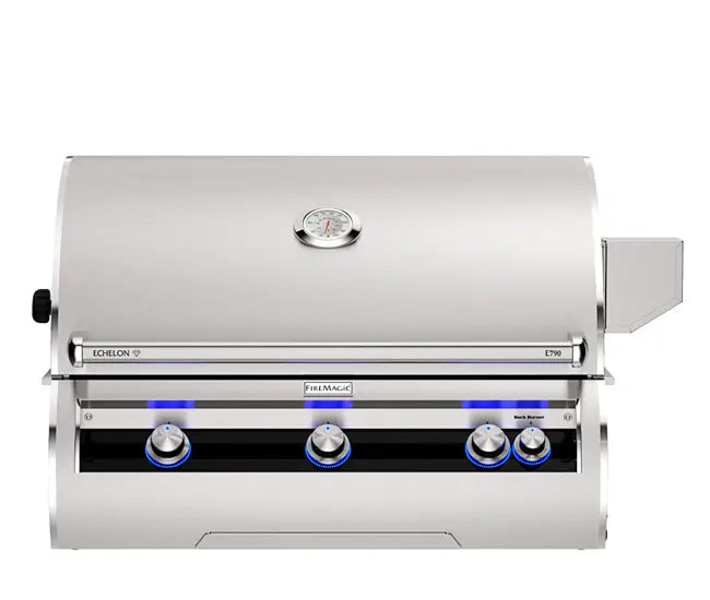 **Fire Magic E790i 36-Inch 3-Burner Echelon Diamond Built-In Gas Grill with Rotisserie & Analog Thermometer – Perfect for Outdoor Cooking, Backyard BBQs, and Entertaining Guests**