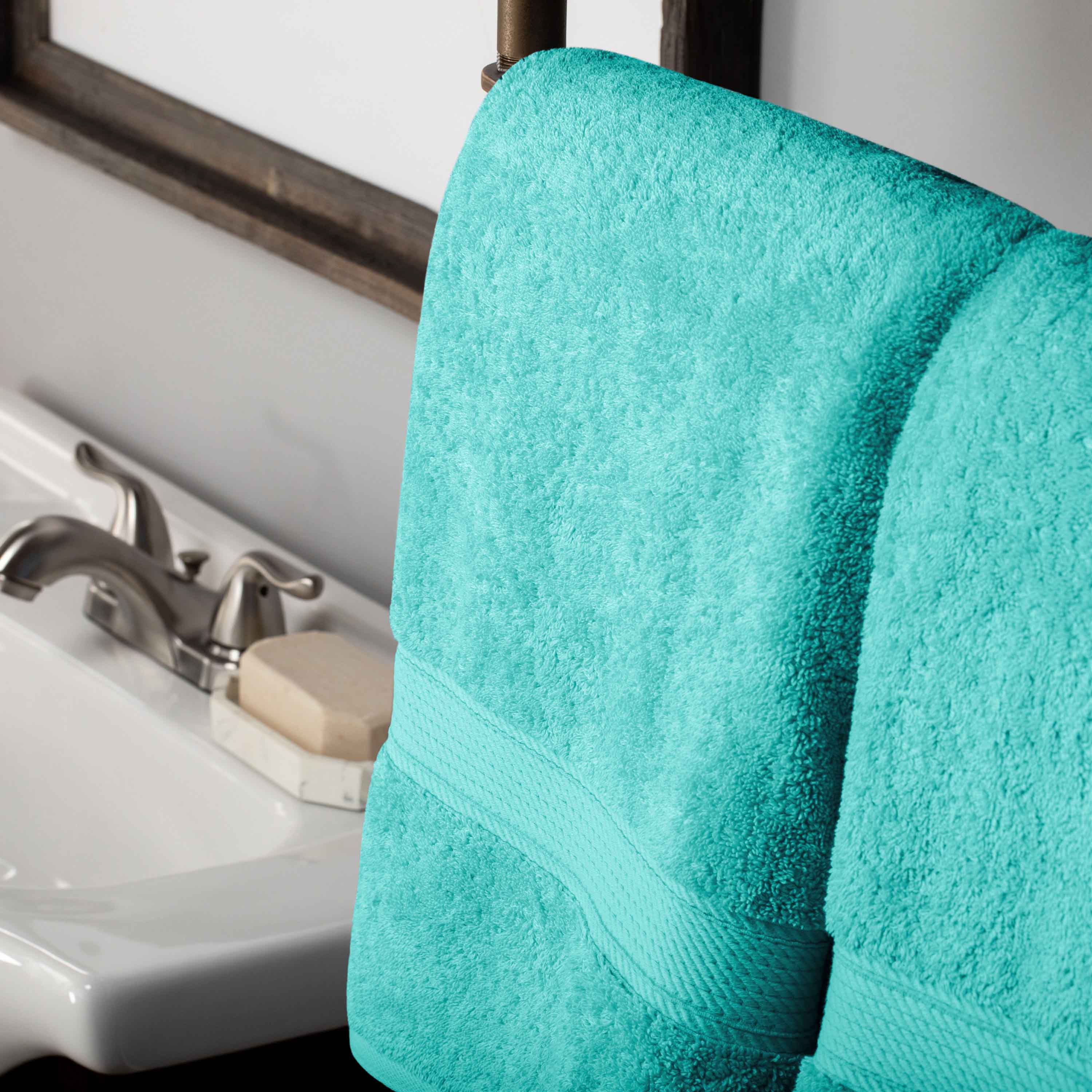 Premium Egyptian Cotton Bath Towel Set - Ultra Soft, Absorbent & Heavyweight 2-Piece Set for Spa, Bathroom & Luxury Home Use