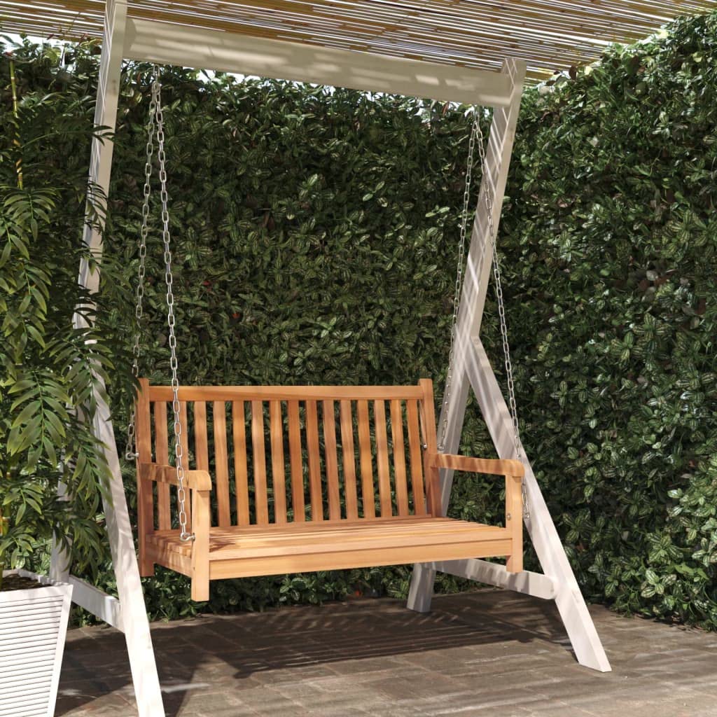 Premium Teak Wood Porch Swing Chair - 44.9