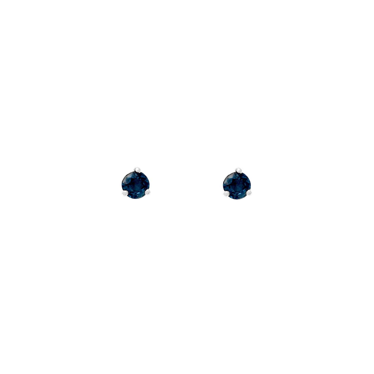 Blue Sapphire Birthstone Stud Earrings for Women - September Birthstone Jewelry - Perfect Gift for Birthday, Anniversary & Special Occasions