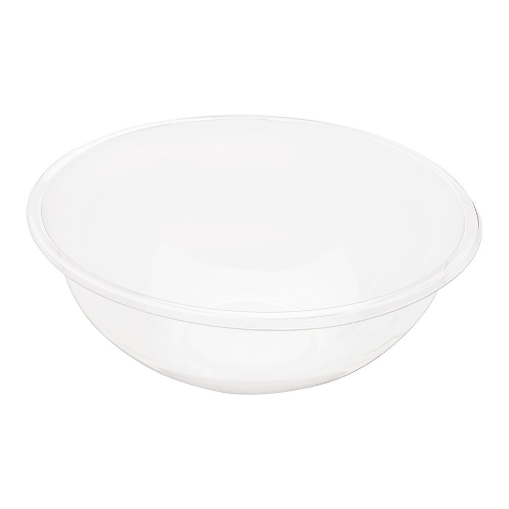 Restaurantware 18oz Clear Plastic Salad Bowls - 200 Pack Recyclable Disposable Large To-Go Bowls for Pasta, Salads, Soups | Perfect for Catering, Restaurants & Takeout Meals