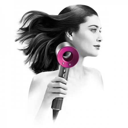Dyson Supersonic Hair Dryer HD01 - Certified Refurbished in Excellent Condition with 1-Year Warranty | Professional Salon-Quality Blow Dryer for Fast Drying & Hair Care | Perfect for Home Use, Travel & Styling
