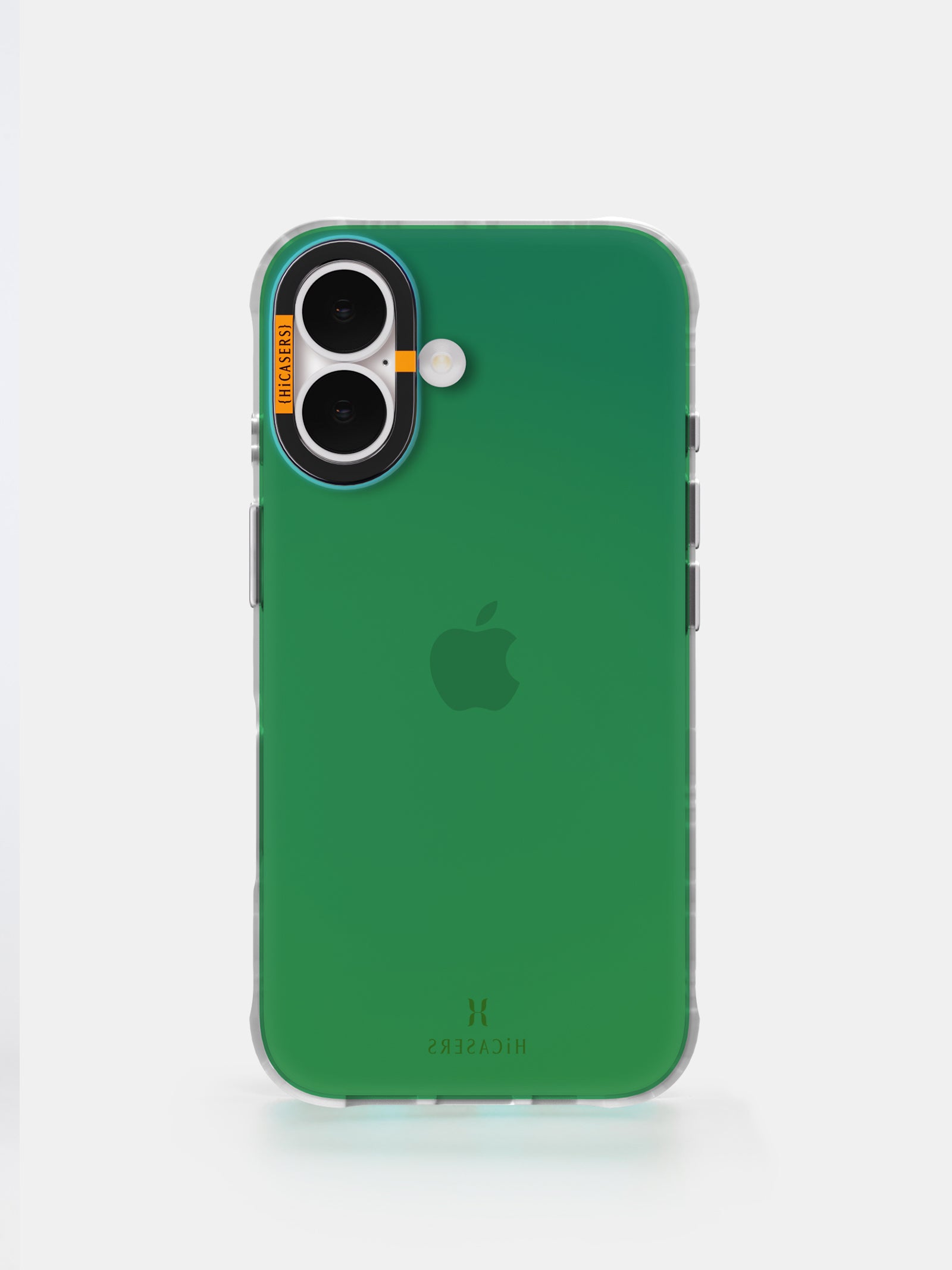 Verdant Green Iridescent Phone Case - Shatterproof Protective Cover for iPhone & Samsung - Stylish Glitter Gradient Design for Everyday Use & Travel