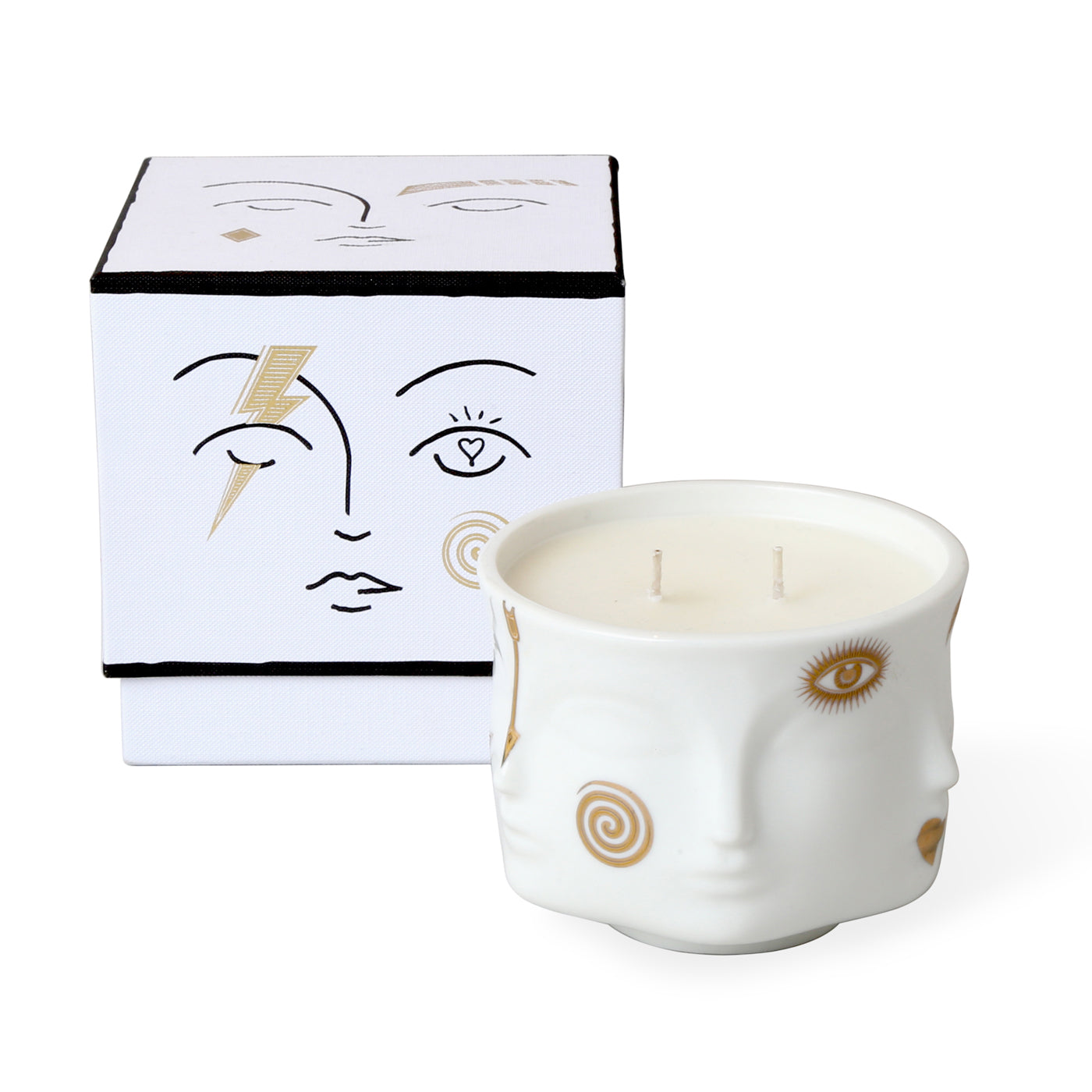Gilded Muse Scented Candle - Luxury Home Decor for Relaxation & Meditation - Perfect for Bedroom, Bathroom & Spa