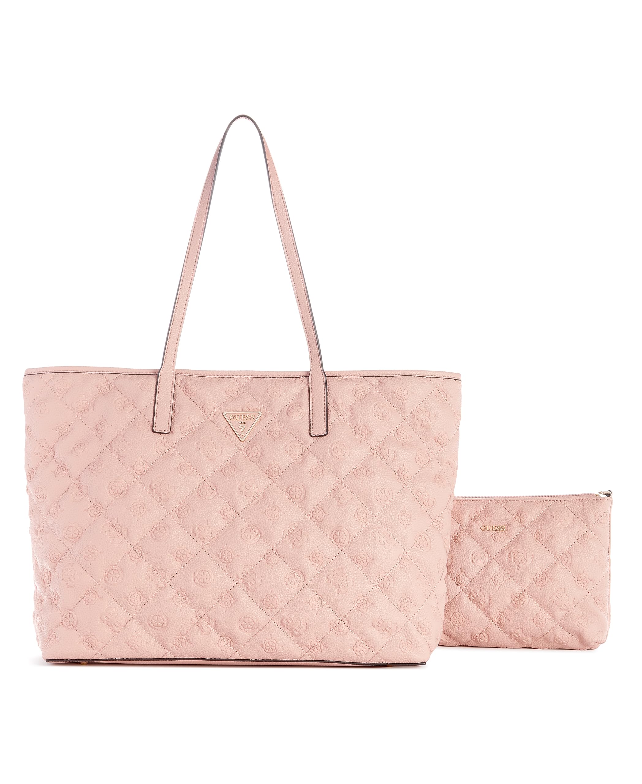 GUESS Power Play Large Tech Tote Bag - Stylish Laptop Tote for Women, Spacious Work Bag with Multiple Pockets, Perfect for Office, Travel & Business Commute