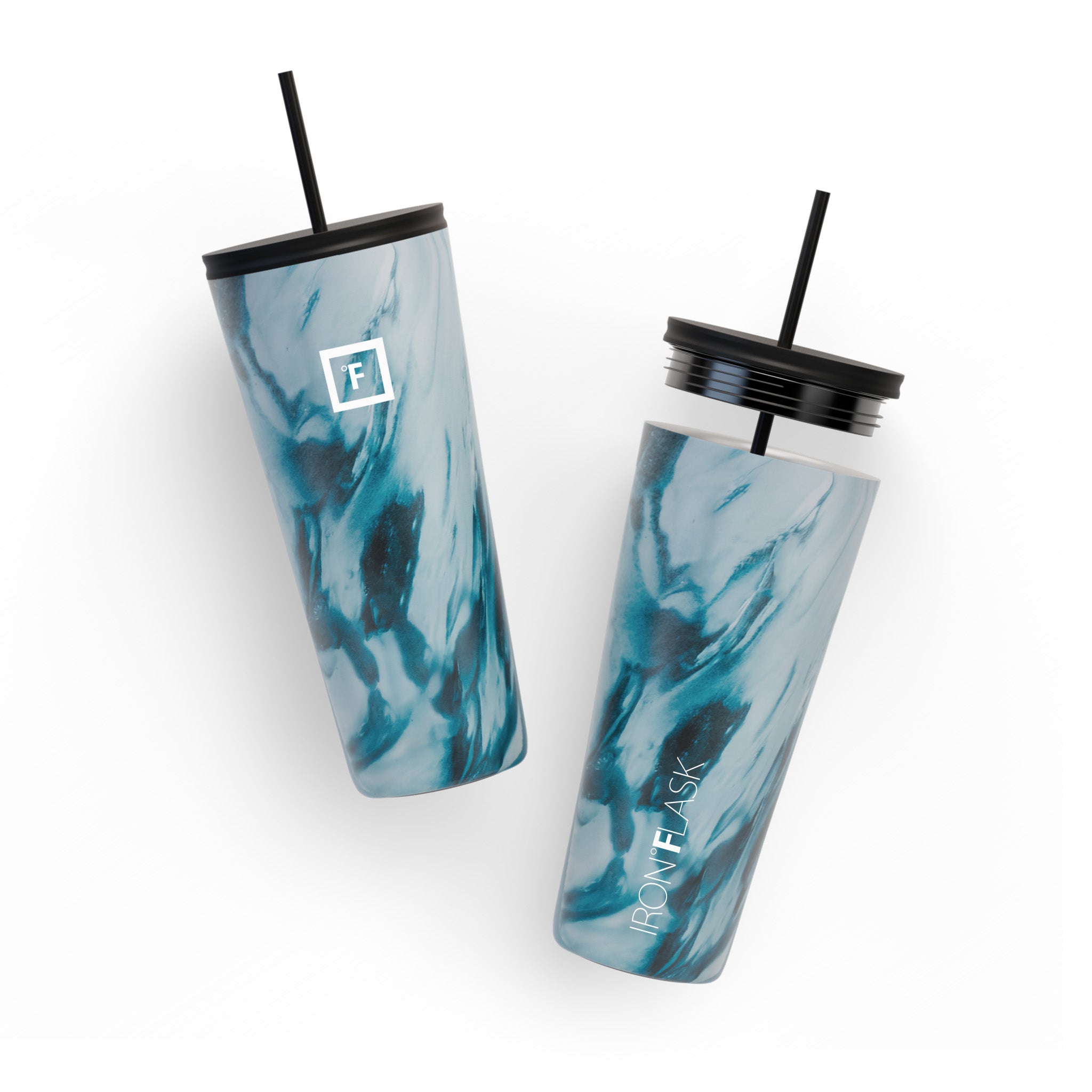 32 Oz Classic Tumbler 2.0 - Insulated Stainless Steel Water Bottle with Lid & Straw - Perfect for Travel, Gym, Office & Outdoor Activities