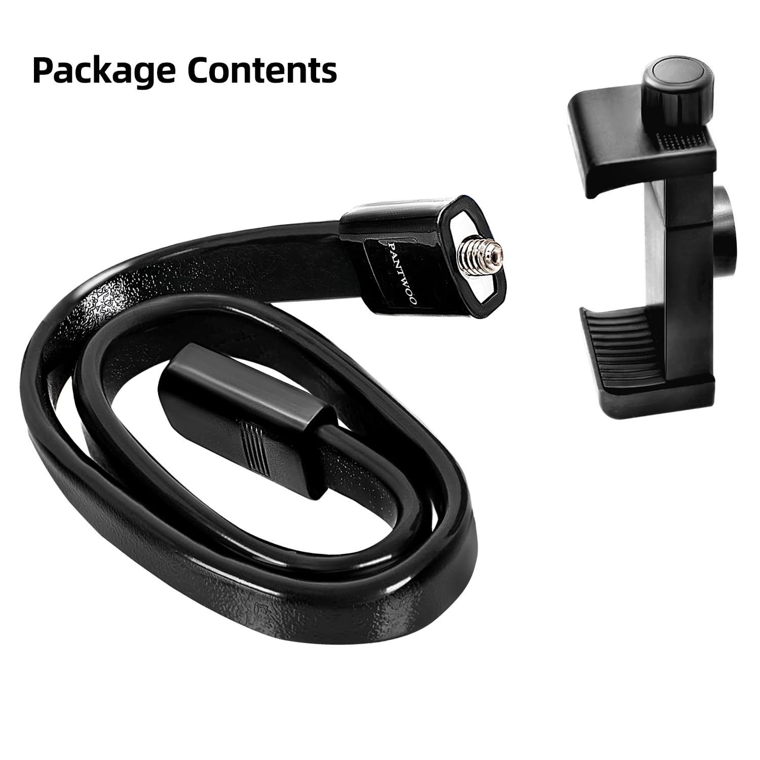 Adjustable Gooseneck Phone Mount Holder - Universal Clip Stand for iPhone, Samsung & Smartphones - Perfect for Mic Stands, Baby Strollers, Treadmills, Shopping Carts, Bikes, Cars, Boats & Golf Carts - Ideal for Video Calls, Live Streaming, Workouts & Travel