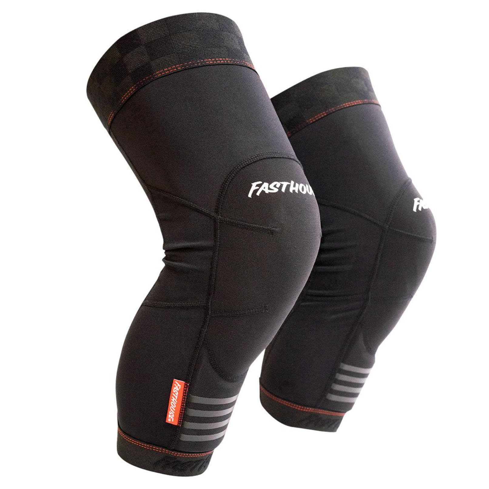 FASTHOUSE Hooper Knee Pads for Basketball & Volleyball - Black Small Size - Breathable Protective Gear for Sports, Workouts & Outdoor Activities